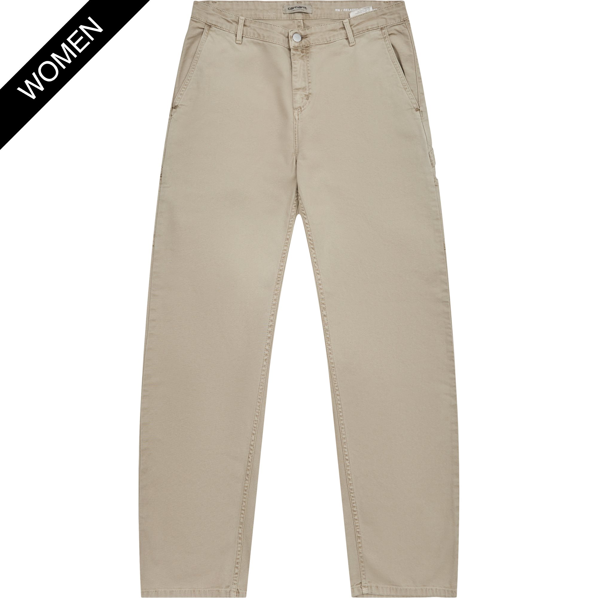 Trousers - Relaxed fit - Brown